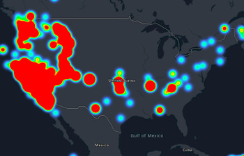 Cluster weighted Heat Map
